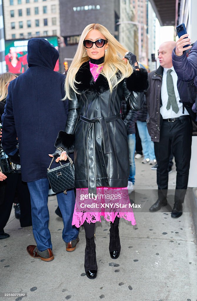 Celebrity Sightings In New York City - December 13, 2025