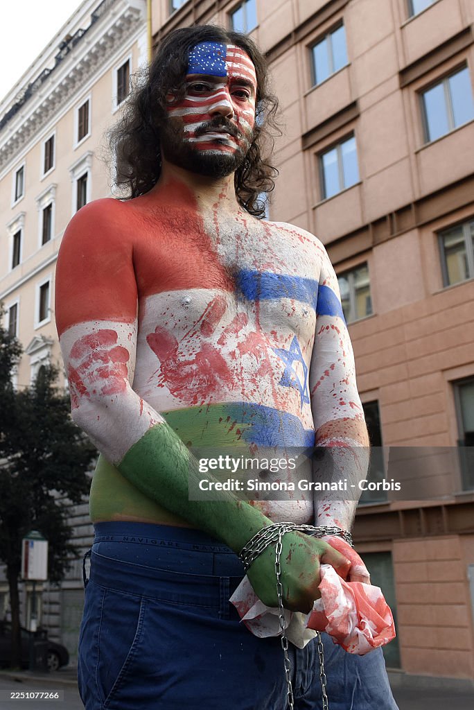 Demonstration Against Occupation And Genocide In Palestine