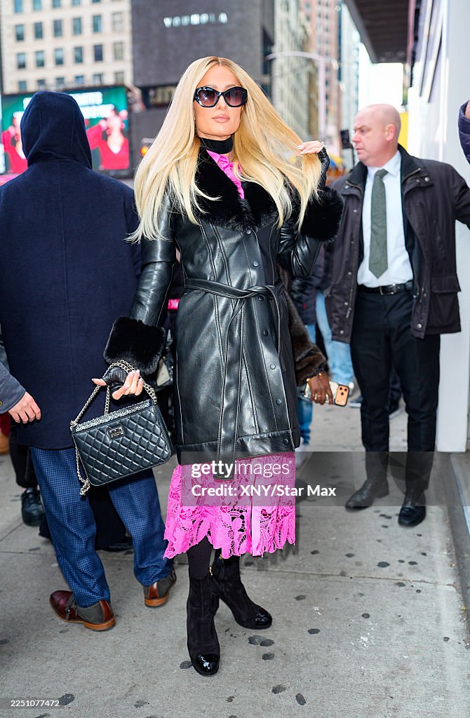 Celebrity Sightings In New York City - December 13, 2025