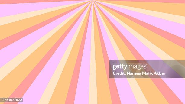 colorful sun rays for background design - red circus background stock illustrations
