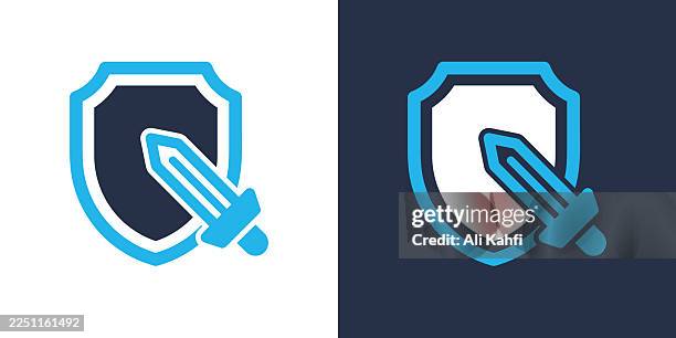 defense glyph solid icon. solid icon that can be applied anywhere, simple, pixel perfect and modern style. - lock logo stock illustrations