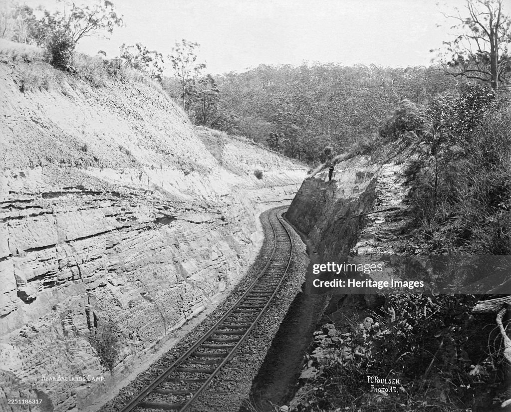 Toowoomba Range Railway Near Ballards Camp