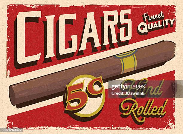 743 Vintage Cigar Label Stock Photos, High-Res Pictures, and