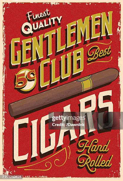 743 Vintage Cigar Label Stock Photos, High-Res Pictures, and