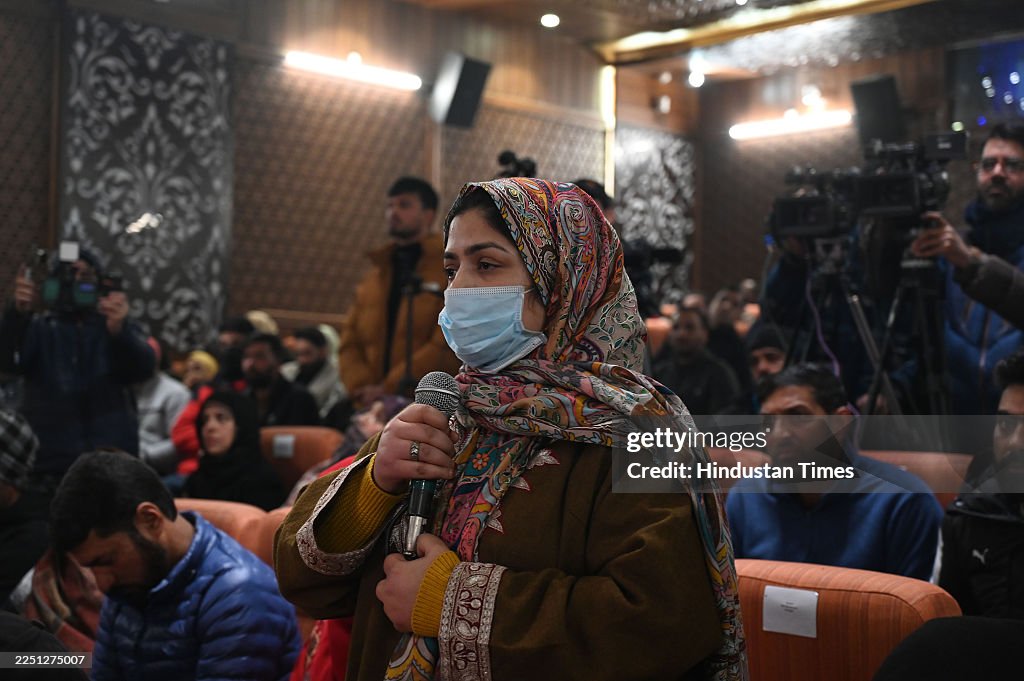 J&K Lieutenant Governor Manoj Sinha Hands Over Appointment Letters To Kin Of Nowgam Blast Victims