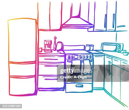 Modern Kitchen Layout Rainbow Modern Kitchen Layout Rainbow