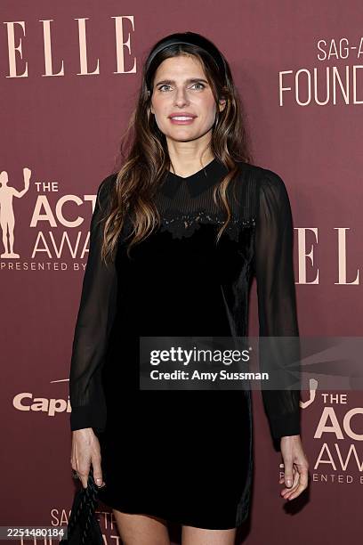 Lake Bell attends The Actors Night Hosted by The Actor Awards and ELLE at Chateau Marmont on December 11, 2025 in Los Angeles, California.