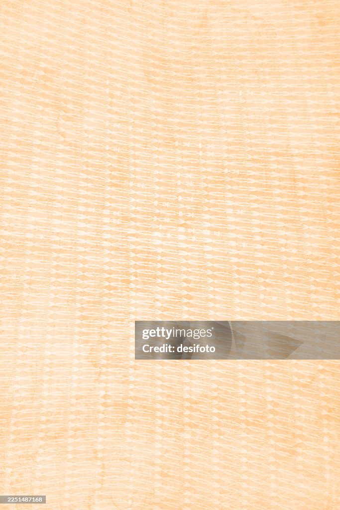Blank empty textured knitted design striped all over pattern cable stitch crochet full frame beige fawn light brown vertical vector old fashioned retro faded background with knitting pattern rows or stripes
