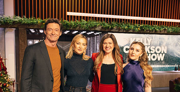 Episode A5056 -- Pictured: Hugh Jackman, Kate Hudson, Kelly Clarkson, Ella Anderson --