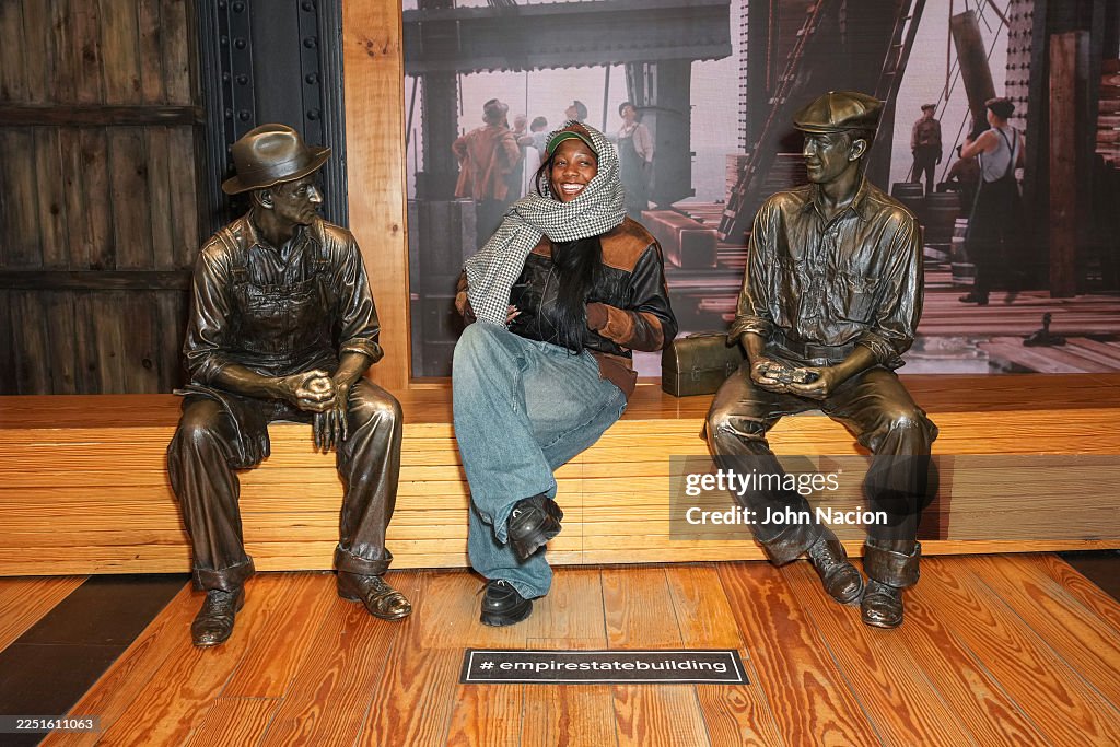 Rachel Chinouriri Visits the Empire State Building