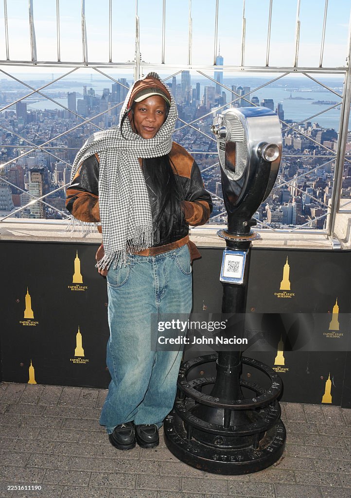 Rachel Chinouriri Visits the Empire State Building