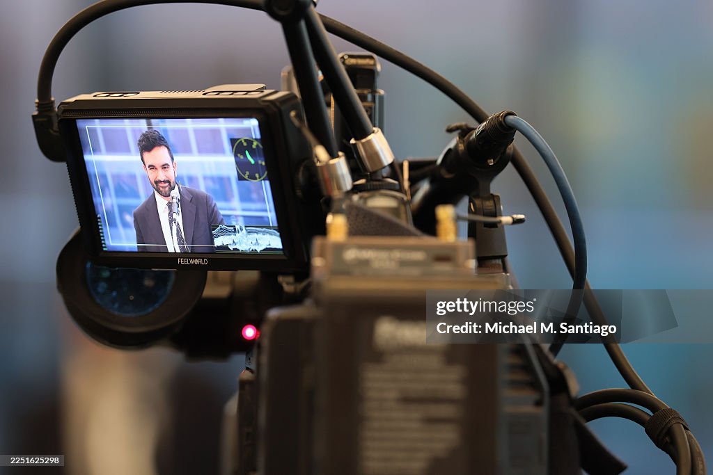 New York Mayor-Elect Zohran Mamdani Speaks To The Press