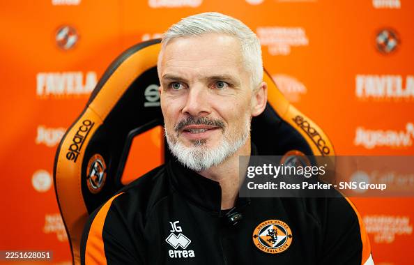 Jim Goodwin Fall Manager Jim Goodwin during a Dundee United press conference at the ...