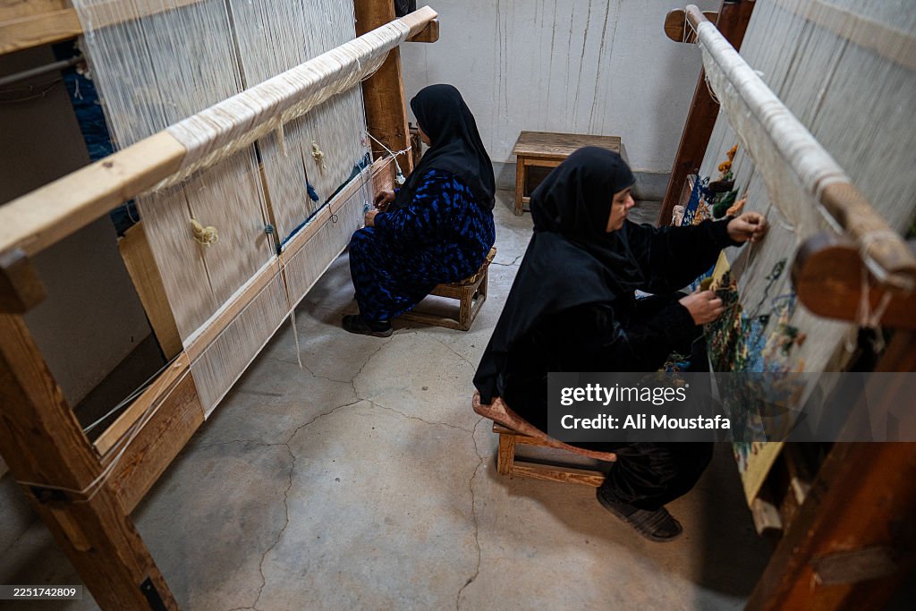 Handwoven Carpets Are Made At The Ramses Wissa Wassef Art Centre