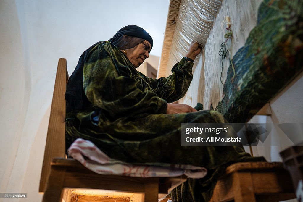 Handwoven Carpets Are Made At The Ramses Wissa Wassef Art Centre
