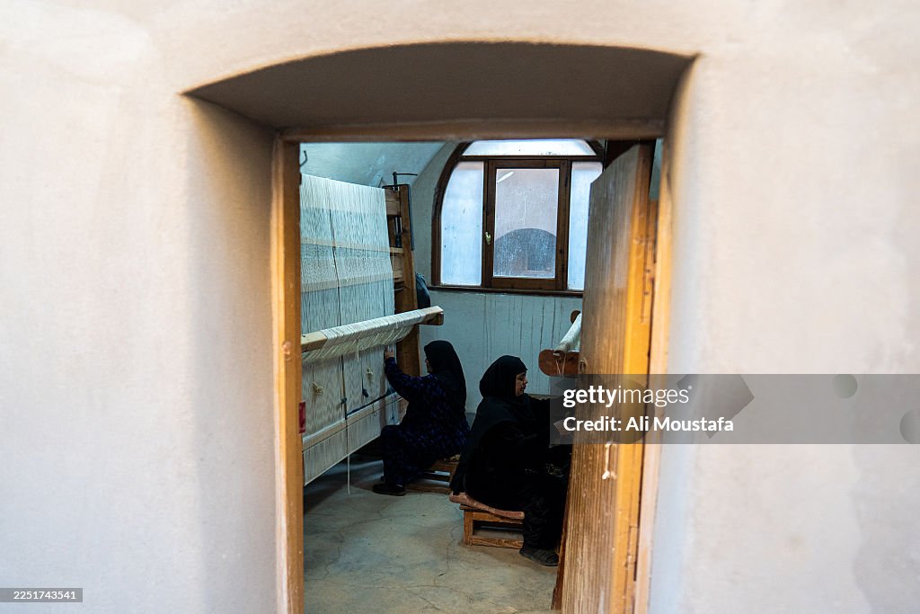 Handwoven Carpets Are Made At The Ramses Wissa Wassef Art Centre