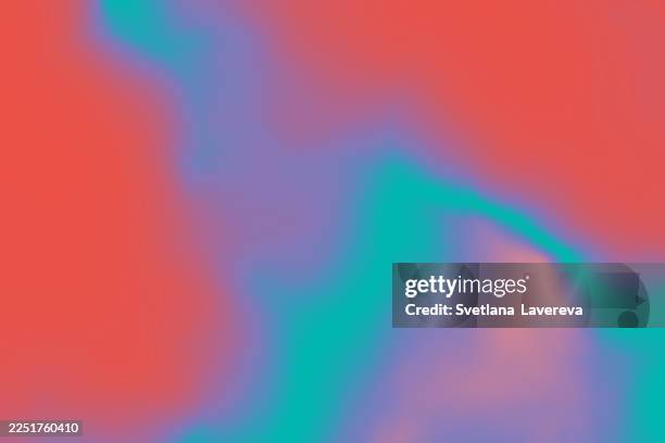 abstract color gradient background with soft hues for creative projects and visual design, featuring red, blue, and turquoise tones - blue ombre stock pictures, royalty-free photos & images