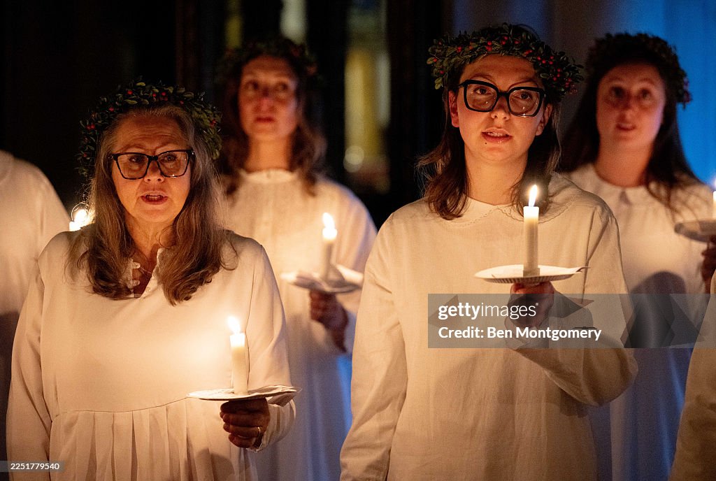 London Nordic Choir Celebrates Sankta Lucia With Christmas Concert Performance