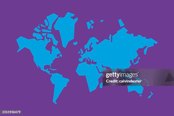 world map minimal design - explore australia stock illustrations