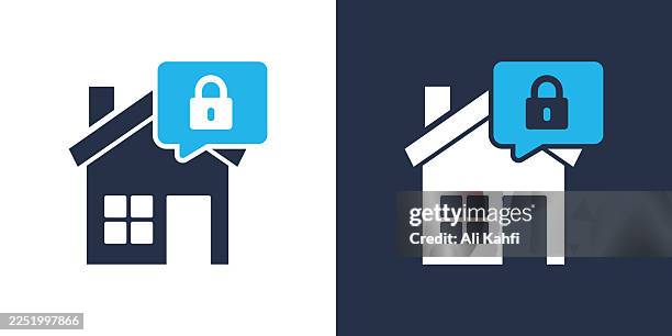 home security glyph solid icon. solid icon that can be applied anywhere, simple, pixel perfect and modern style. - computer key board stock illustrations