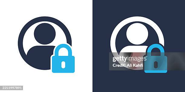 account security glyph solid icon. solid icon that can be applied anywhere, simple, pixel perfect and modern style. - computer key board stock illustrations