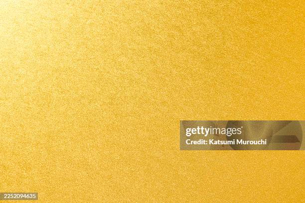 gold washi paper texture background - carta stagnola foto e immagini stock
