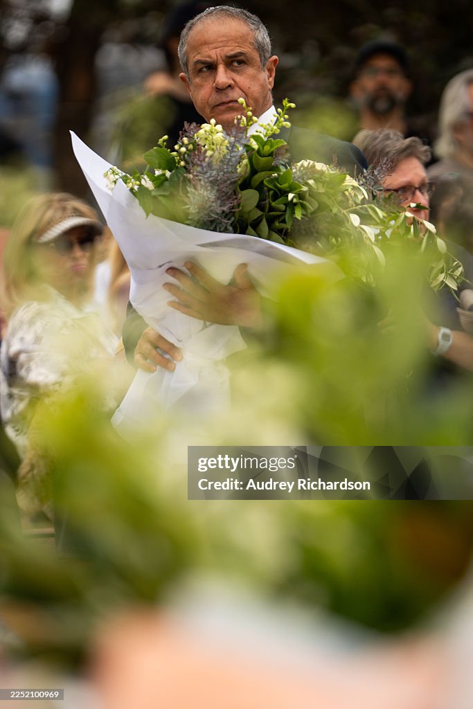 Israel's Ambassador To Australia Amir Maimon Visits Bondi Beach