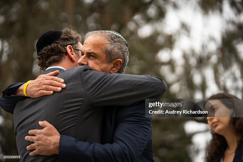 Israel's Ambassador To Australia Amir Maimon Visits Bondi Beach