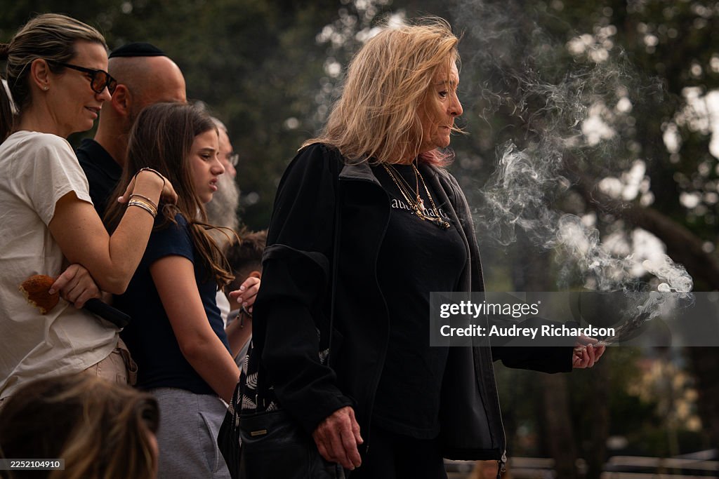 Israel's Ambassador To Australia Amir Maimon Visits Bondi Beach