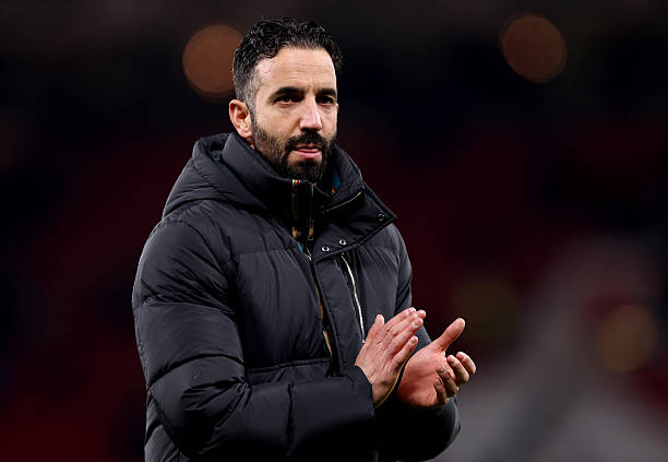 Ruben Amorim, Manager of Manchester United during the Premier League match between Manchester United and Bournemouth at Old Trafford on December 15,...