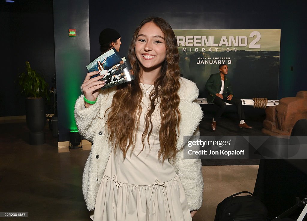 "Greenland 2: Migration" Influencer Screening