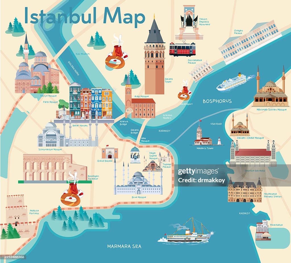 Istanbul Historical Peninsula Map