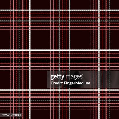 Plaid red textured vector pattern Plaid red textured vector pattern