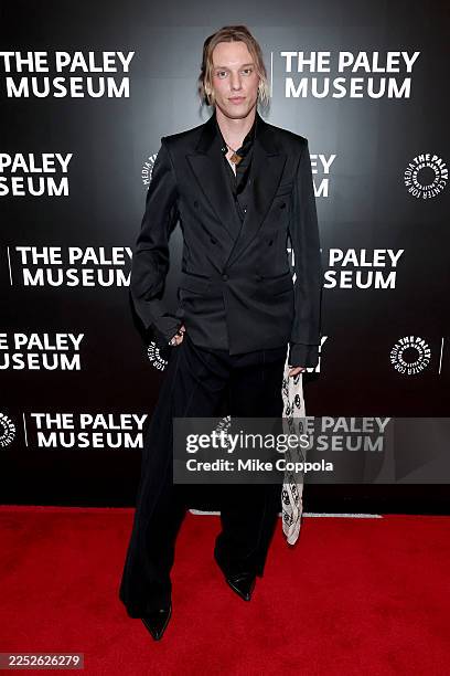 Jamie Campbell Bower attends PaleyLive's "Stranger Things" - The Final Season Celebration at The Paley Museum on December 18, 2025 in New York City.