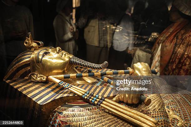 View from the Grand Egyptian Museum, which stands out as one of the worldâs largest archaeological complexes and is often referred to as the âfourth...