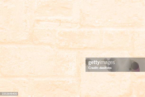 plain blank empty old style beige cream light brown fawn - beige brick stock illustrations