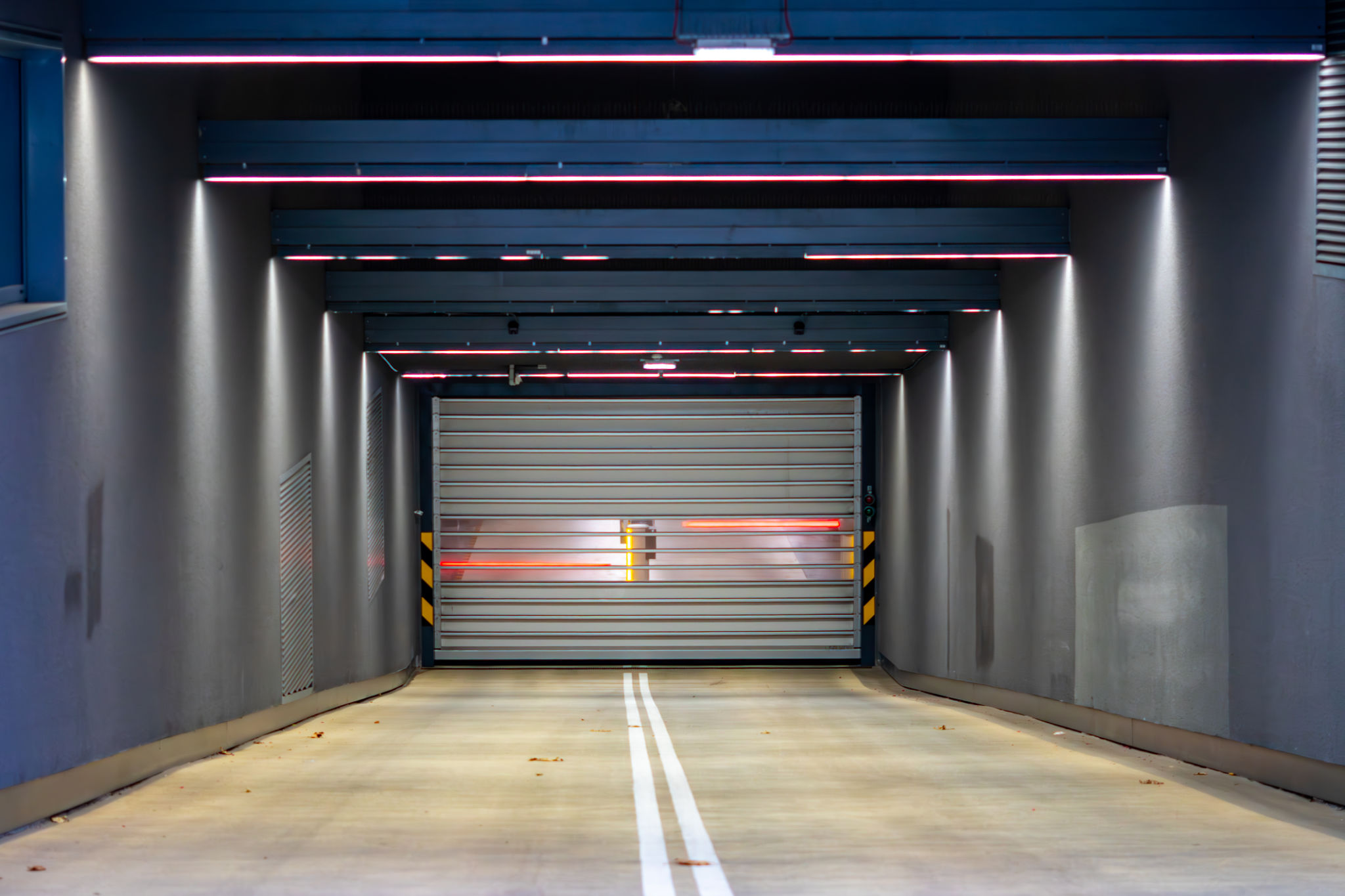 modern garage security