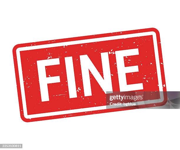 fine - red rubber stamp on white background - fine jewelry stock illustrations