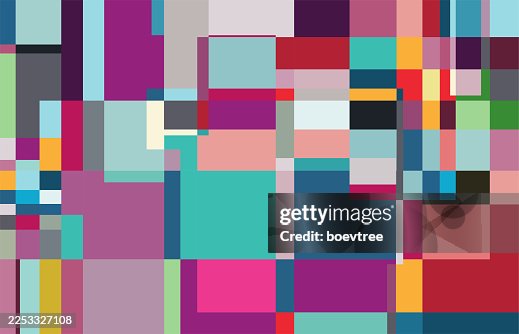 Rectangle Color Block Design Element Rectangle Color Block Design Element