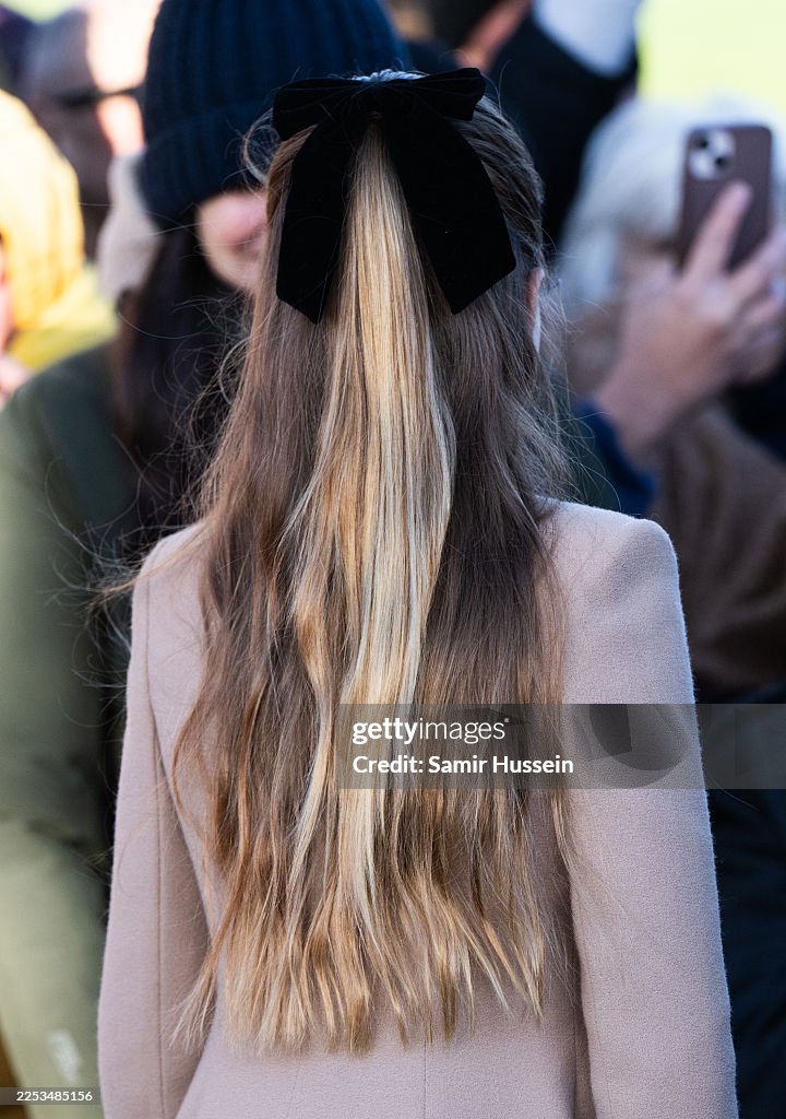 The British Royal Family Attend The Christmas Morning Service