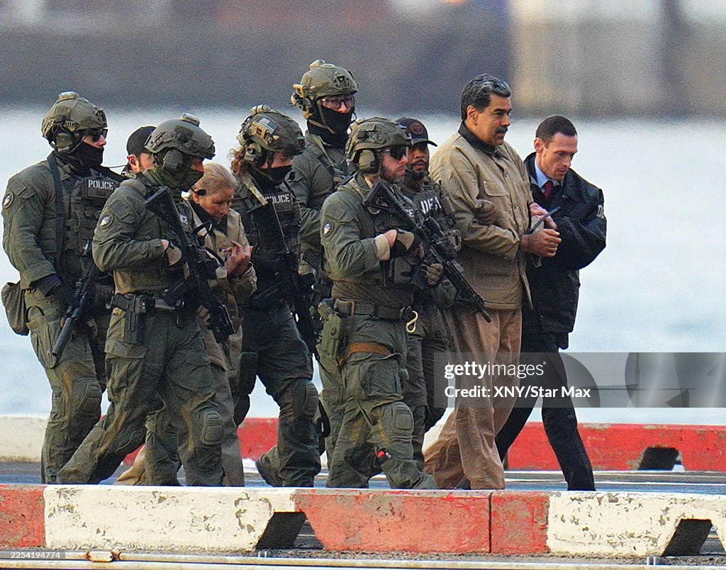 Nicolas Maduro Transported To Court Hearing