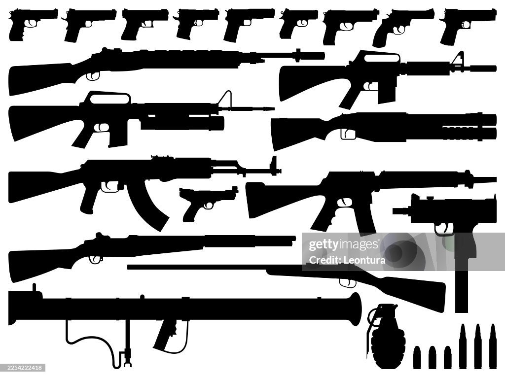 Weapons Silhouettes