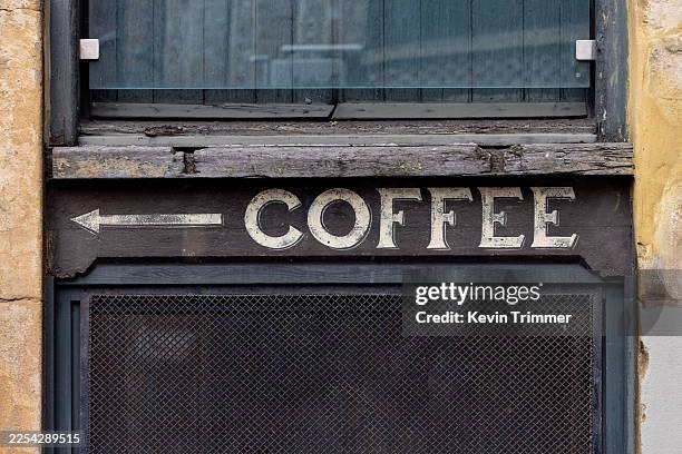 1,596 Vintage Coffee Signs Stock Photos, High-Res Pictures, and