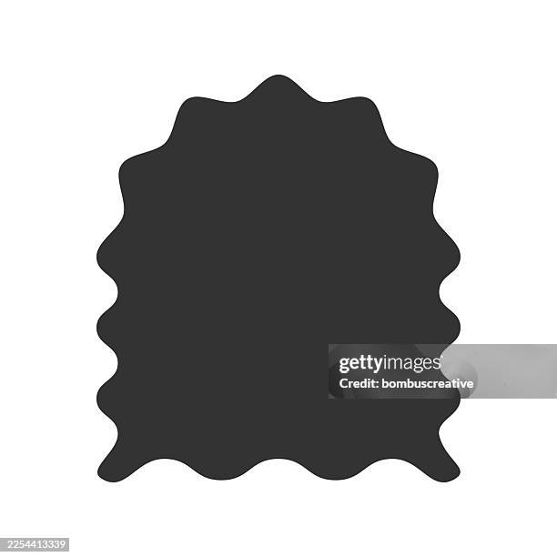 sticker label vector icon - glue stick white background stock illustrations