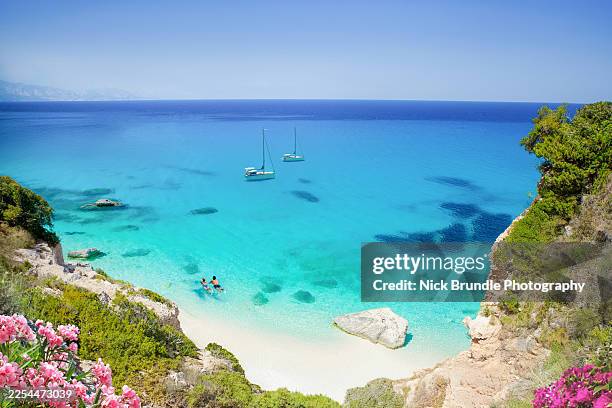 cala goloritze, sardinia, italy - sardenha imagens e fotografias de stock