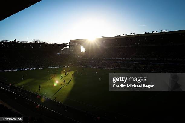 General view during the Premier League match between Wolverhampton Wanderers and West Ham United at Molineux on January 03, 2026 in Wolverhampton,...