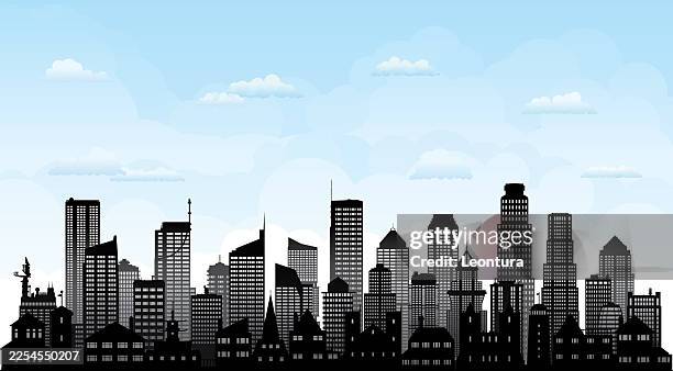 city - generic location stock illustrations