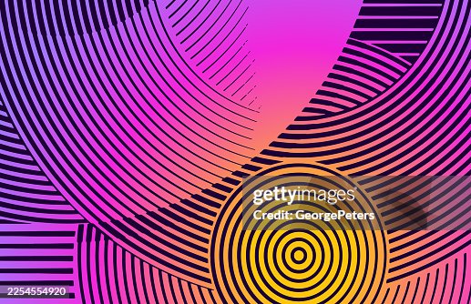 Concentric circles abstract background Concentric circles abstract background