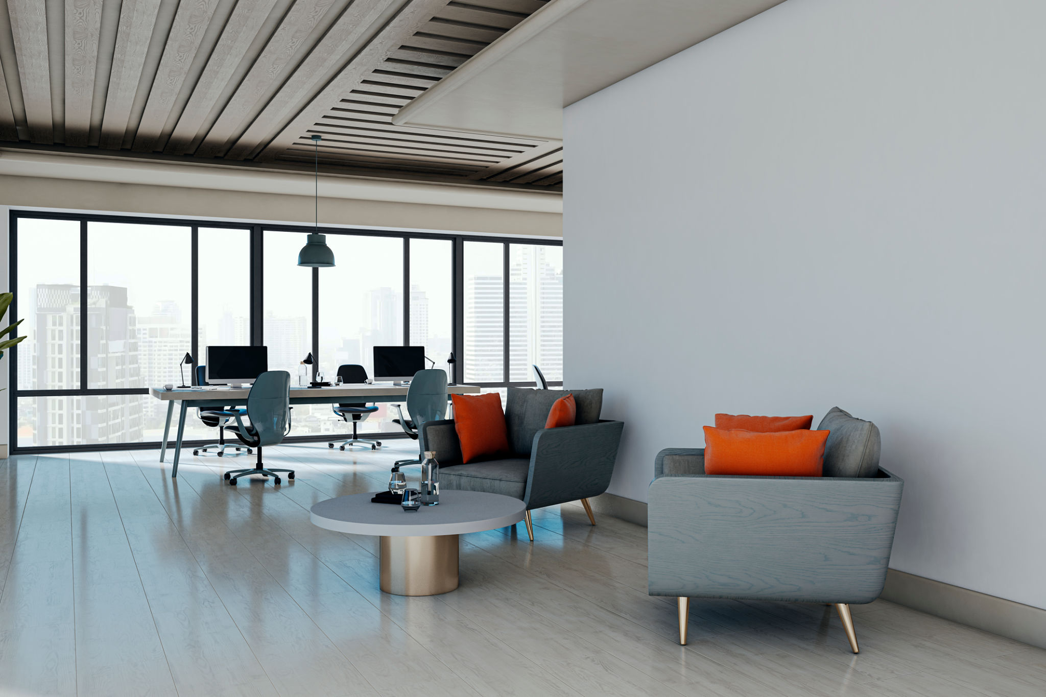 modern office painting