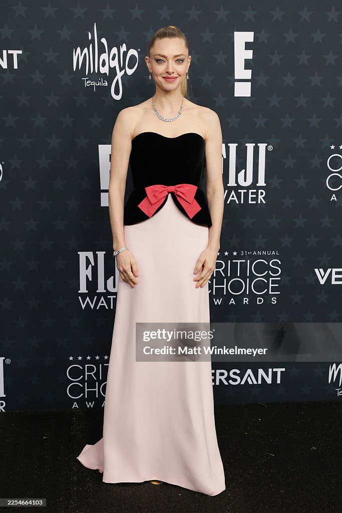 31st Annual Critics Choice Awards - Red Carpet